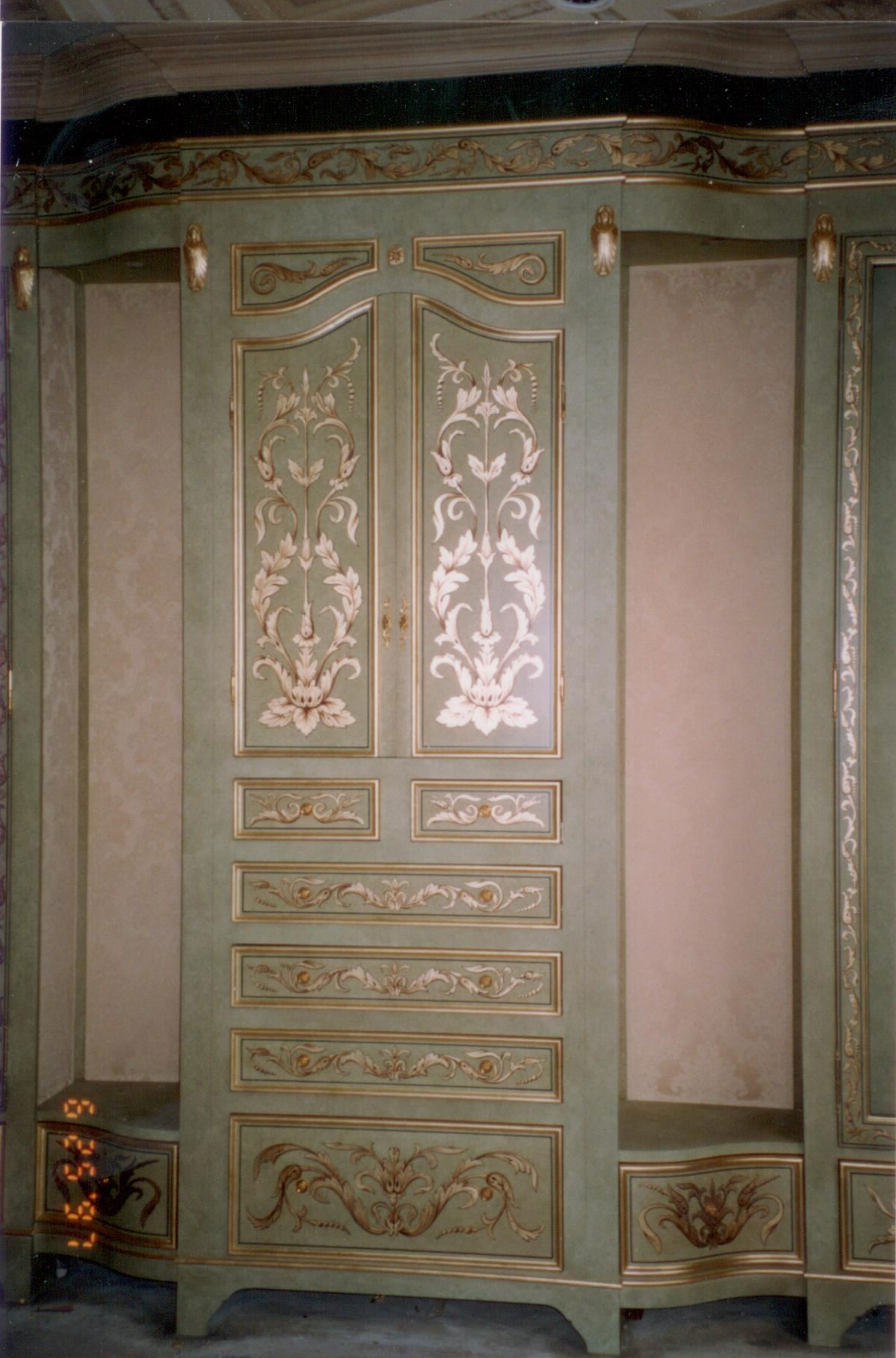 Restored Buffet - Traditional wood finish