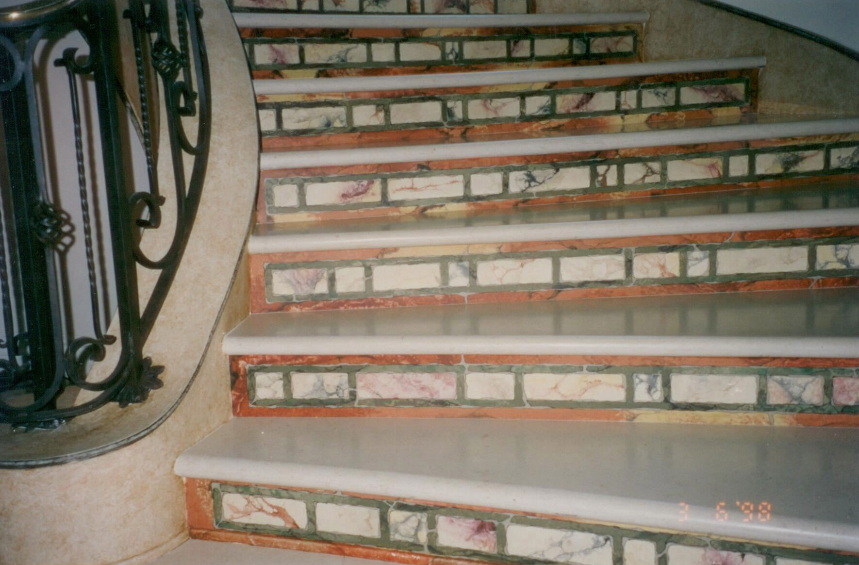 Venetian Plaster Wall - Luxury textured finish with depth