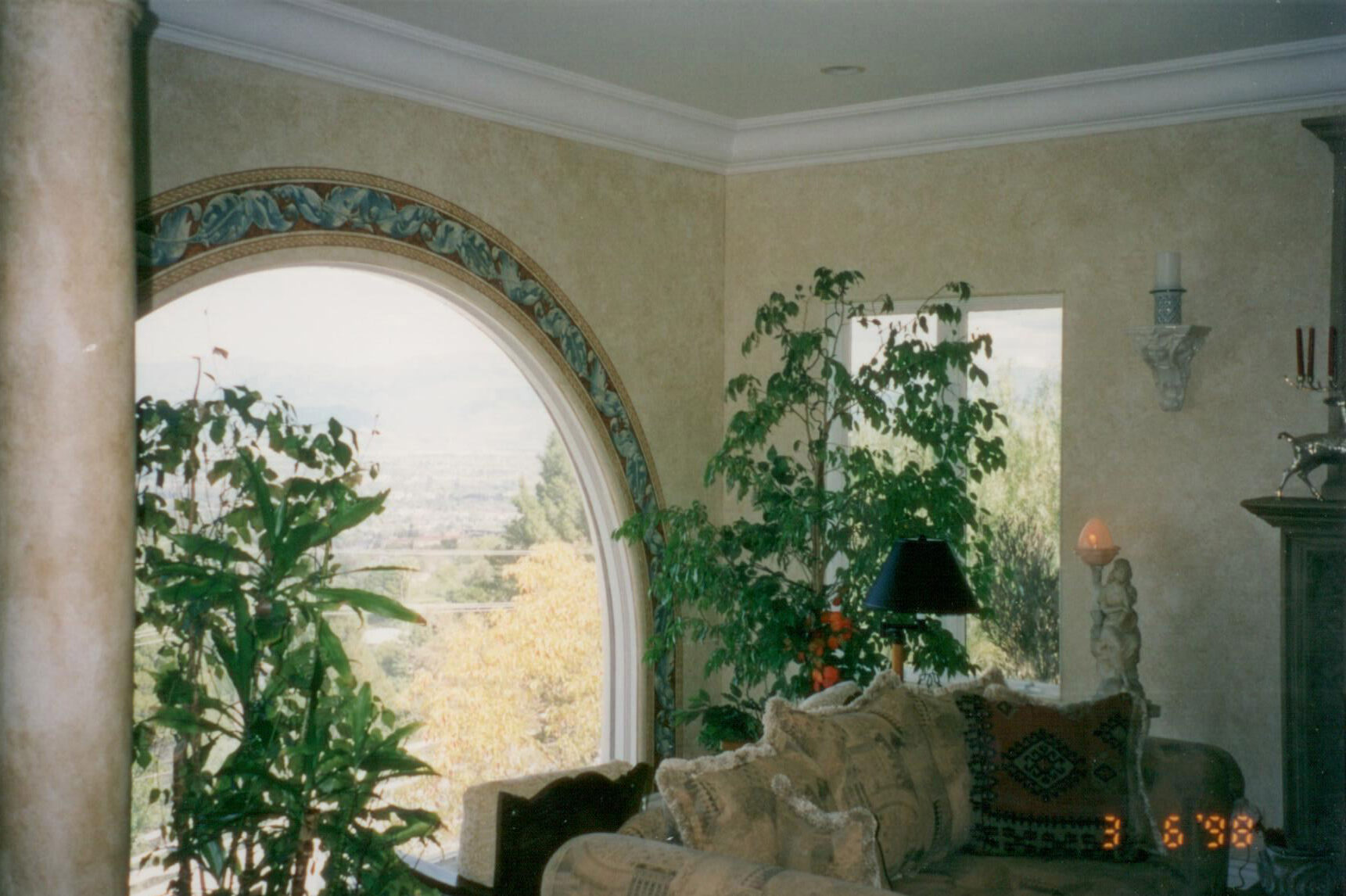 Faux Finish Wall - Custom color matching